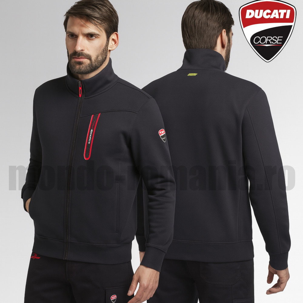 Jacheta Sweatshirt FZ DUCATI - Imbracaminte DUCATI