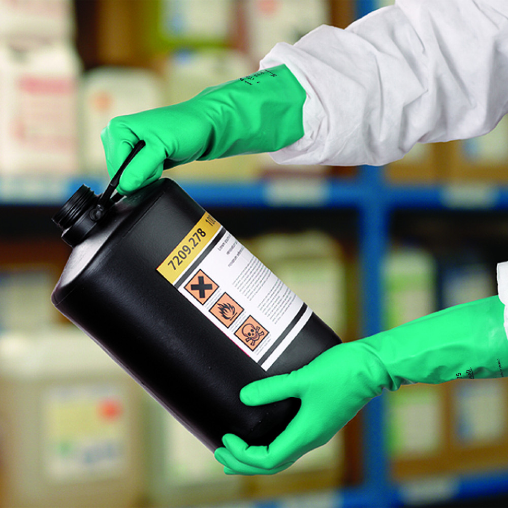 Manusi antichimice, antitermice - ANSELL SOL-VEX 37-675