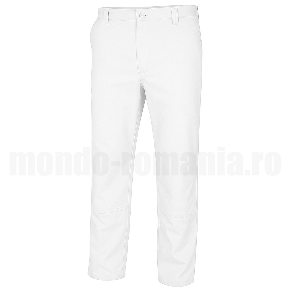 Pantaloni albi de lucru