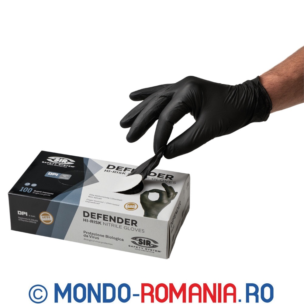 Manusi antichimice din nitril -  Manusi chirurgicale DEFENDER