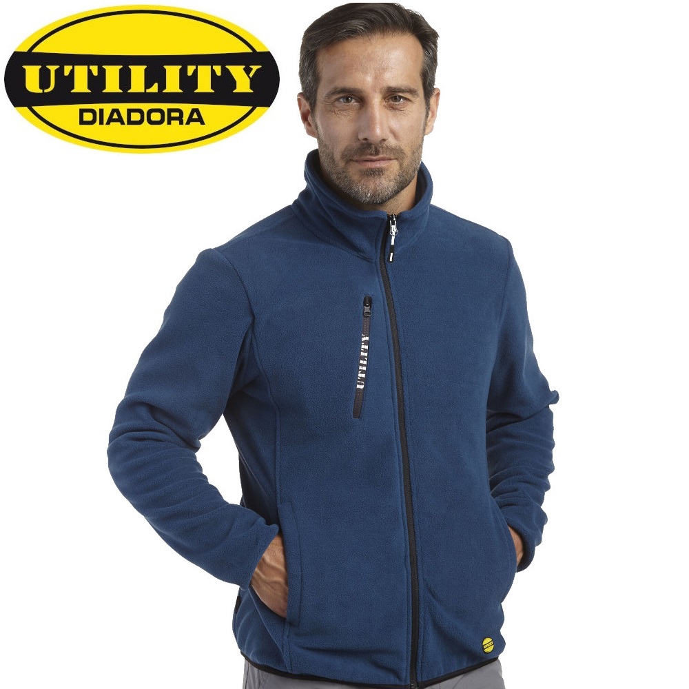 Jachete polar Diadora Sweat Blue - polaruri